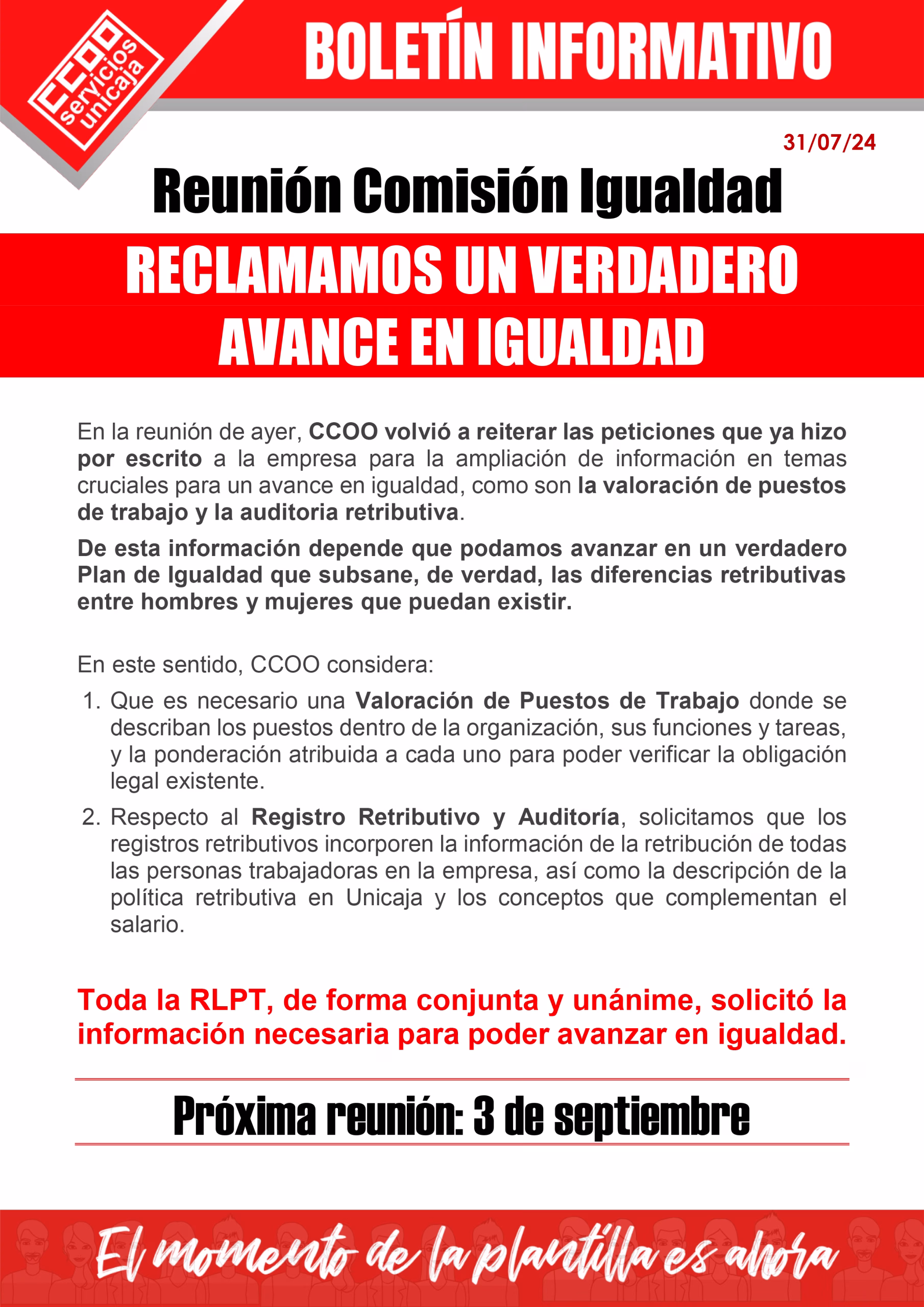 BOLETÍN INFORMATIVO