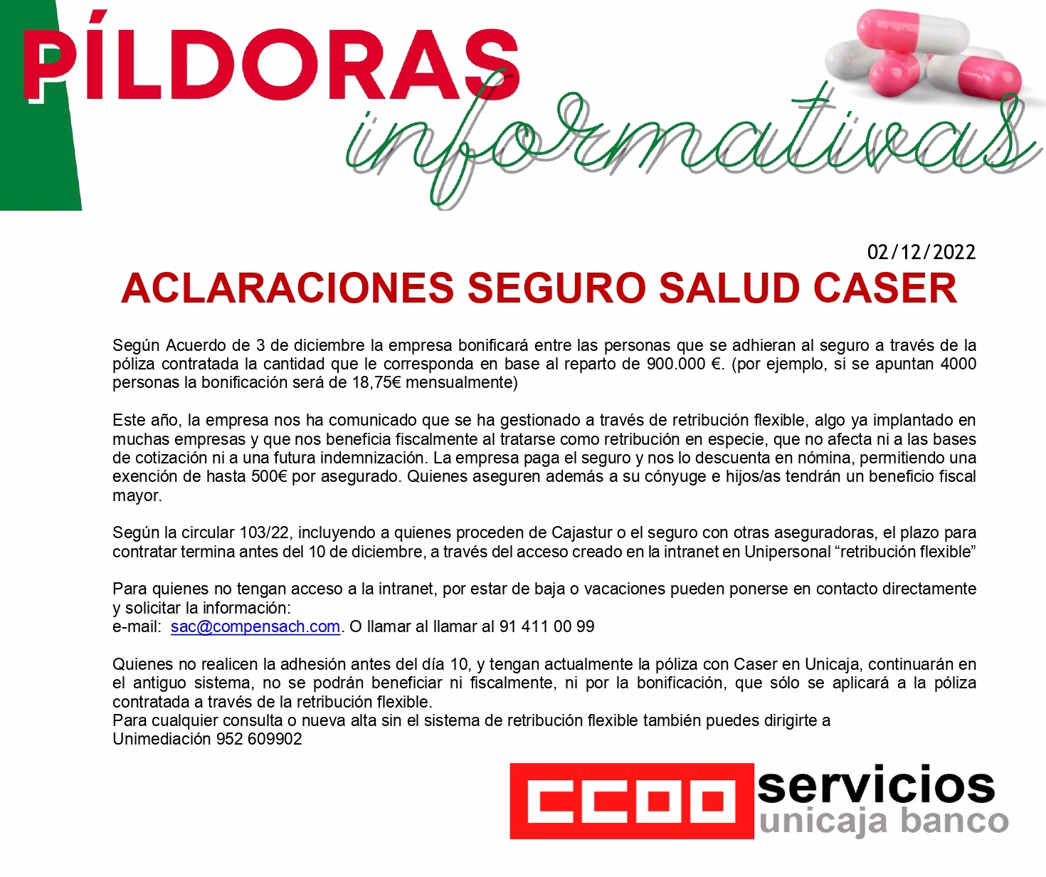 Píldora informativa