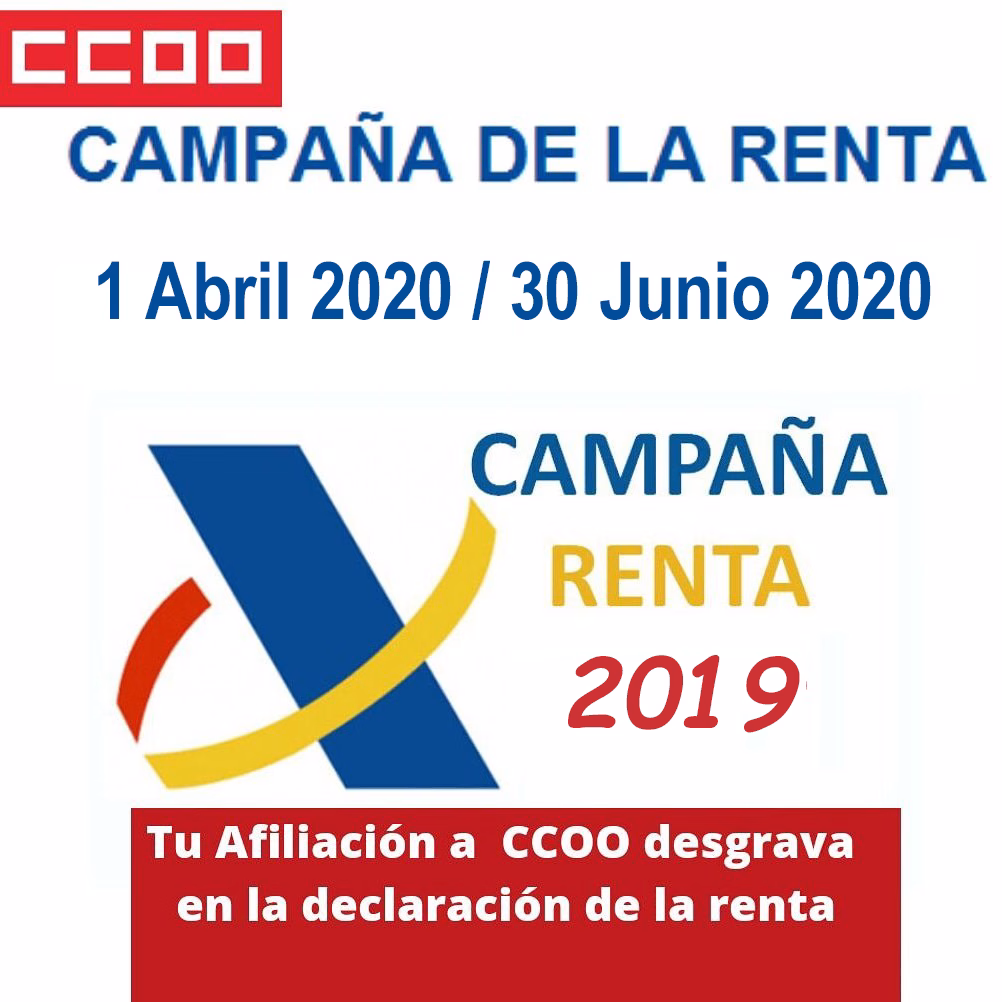 Comienza la campaña de Renta 2.019